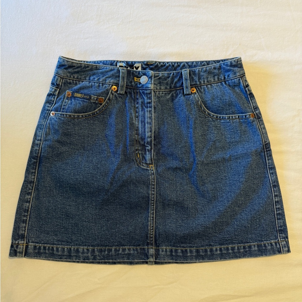 Vintage 90s DKNY Denim Skirt
